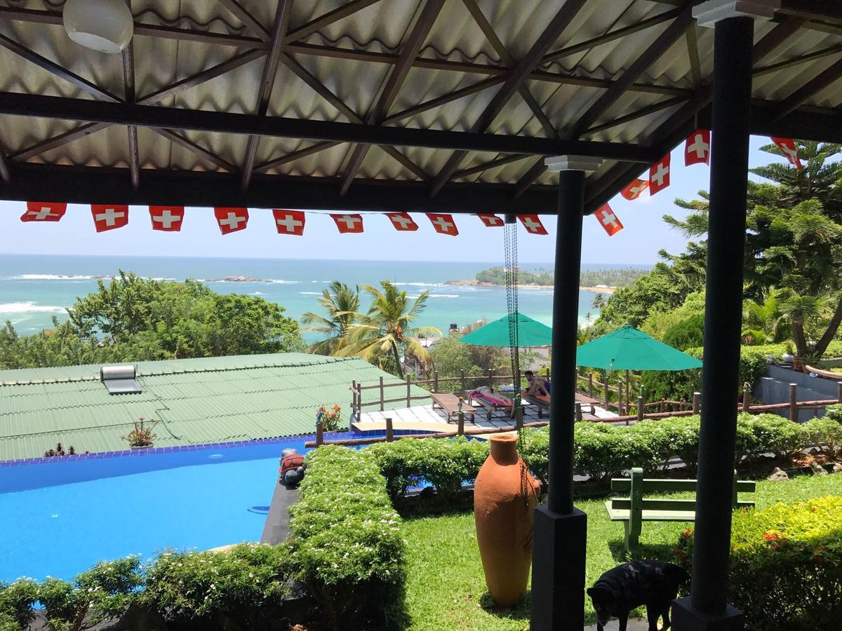 Hotel Panorama Unawatuna Bagian luar foto