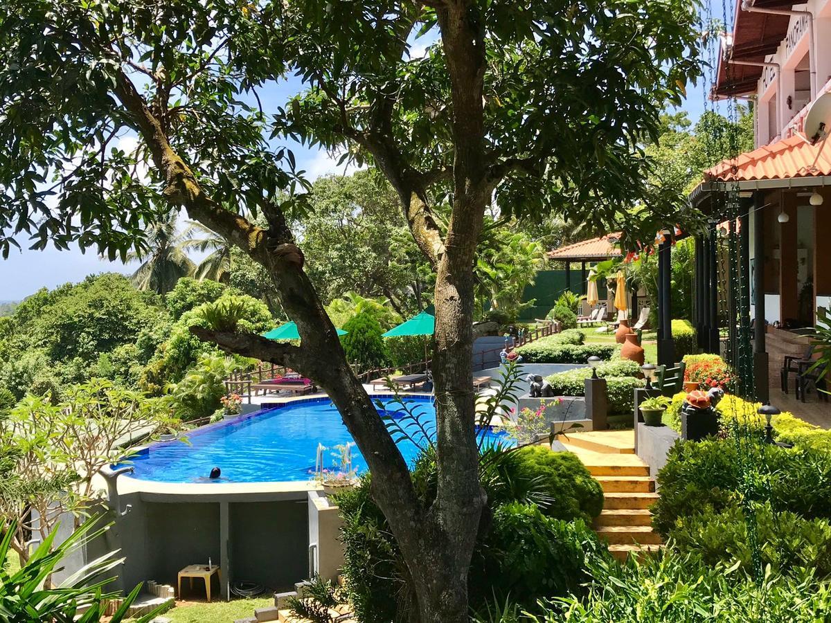 Hotel Panorama Unawatuna Bagian luar foto
